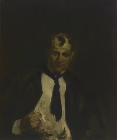 George Benjamin Luks av William James Glackens