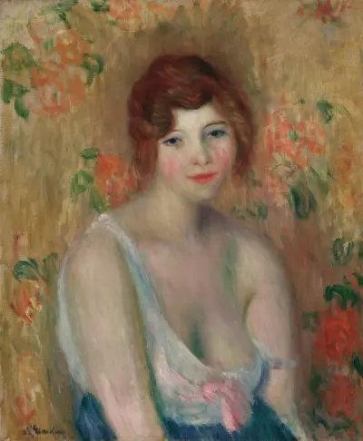 Kay Laurell av William James Glackens