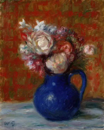 Still life “French Bouquet” av William James Glackens