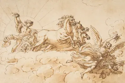 Chariot of Apollo av Sir James Thornhill