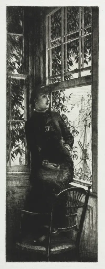 Vid havskanten av James Tissot