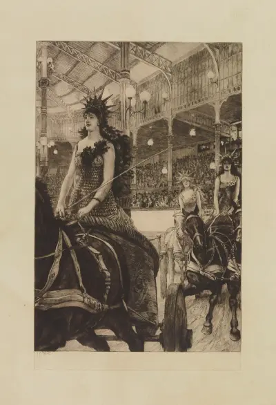 Dessa vagnarnas damer av James Tissot