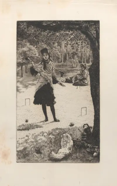 Krocket av James Tissot
