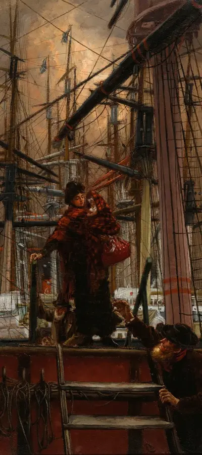 Emigranter av James Tissot