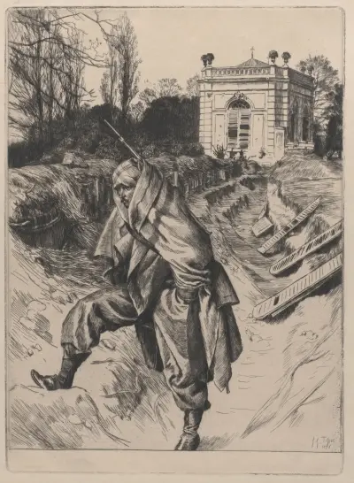 Grand'Garde (Minne från belägringen av Paris) av James Tissot