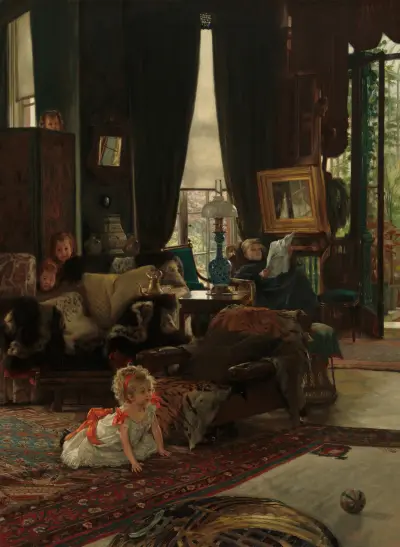 Hide and Seek av James Tissot