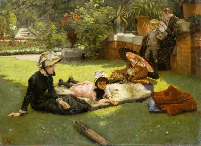 I fullt solljus av James Tissot