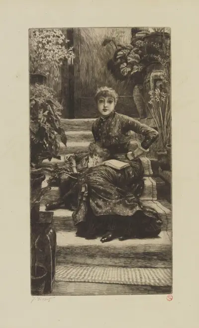 Starsza siostra, 1881 – nr 2, James Tissot