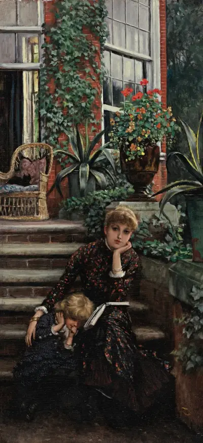 Den äldre systern av James Tissot