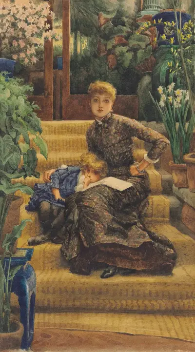 Den äldre systern av James Tissot