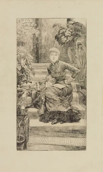 Den äldsta systern av James Tissot