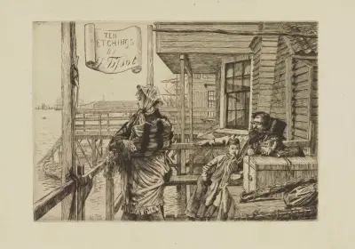 Krogen med de tre kråkorna av James Tissot