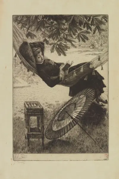 Hängmattan av James Tissot