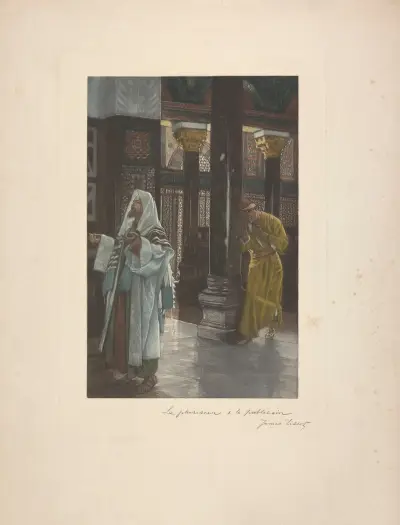 Fariséen och publikanen av James Tissot