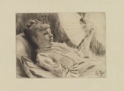 Solfjädern av James Tissot