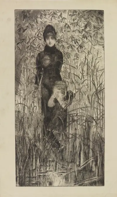 Den föräldralösa av James Tissot