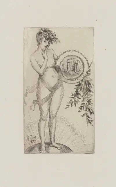 Erstes Titelblatt (mit dem Monogramm) von James Tissot