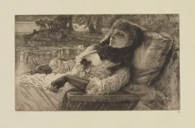 Sommarafton av James Tissot