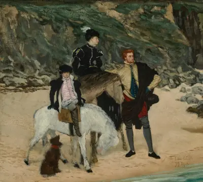 Sur la Plage – Mary, Queen of Scots av James Tissot
