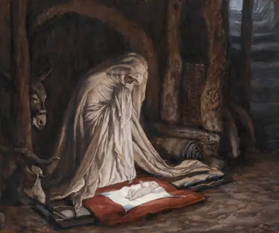 Vår Herre Jesu Kristi födelse av James Tissot