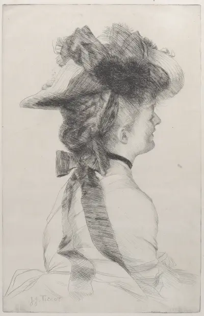 The Rubens Hat av James Tissot