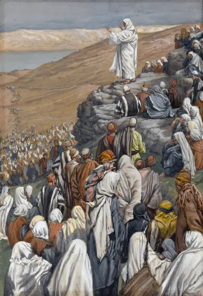 Bergspredikan av James Tissot