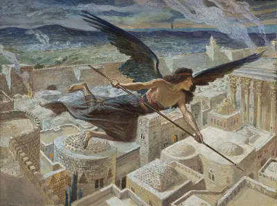 Assyriernas dräpande av James Tissot