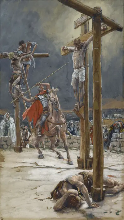 Lansens stöt av James Tissot