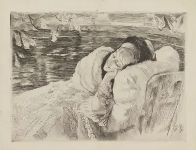 En konvalescent av James Tissot