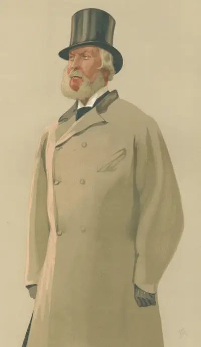 Vanity Fair; Militär och marin; 'Jim', generalmajor den ärade James MacDonald, 1 april 1876 av James Tissot