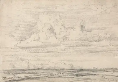A View near Hamilton av James Ward