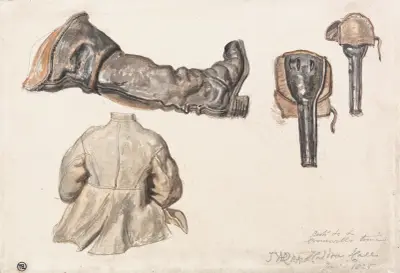 Boots, Etc. Cromwell’s Time, Haddon Hall av James Ward