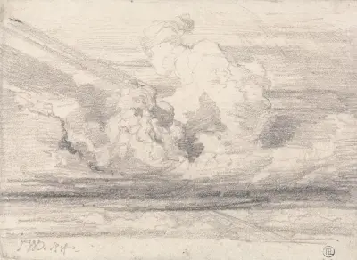 Molnstudie av James Ward