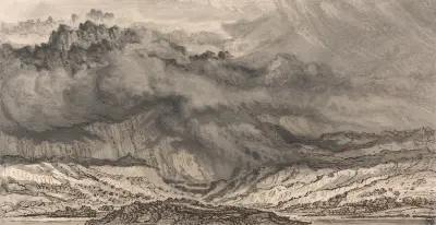 Snowdon, en annalkande storm av James Ward