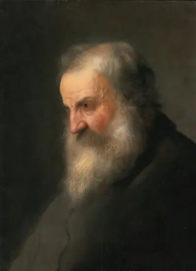 Head of An Old Man av Jan Lievens