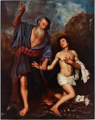 The Sacrifice of Isaac av Jan Lievens