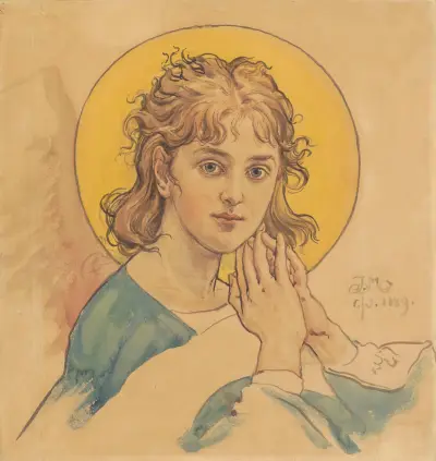 Änglabyst av Jan Matejko