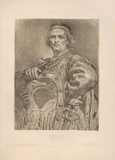 Leszek Biały av Jan Matejko