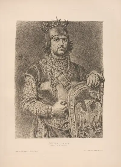 Leszek Czarny av Jan Matejko