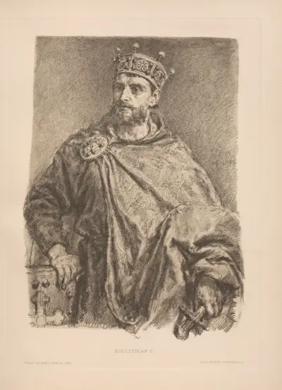 Mieczysław II av Jan Matejko