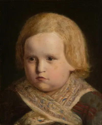 Portrait of a Little Boy av Jan Matejko
