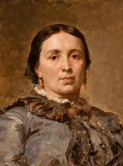 Porträtt av Maria född Matejko GoIIchowska (1836–1917) av Jan Matejko