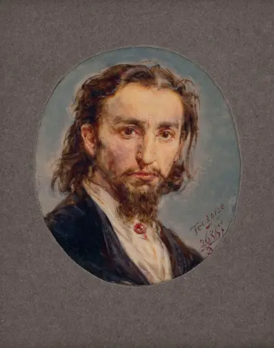 Självporträtt av Jan Matejko