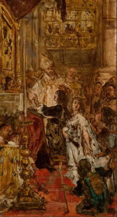 Śluby Jana Kazimierza av Jan Matejko