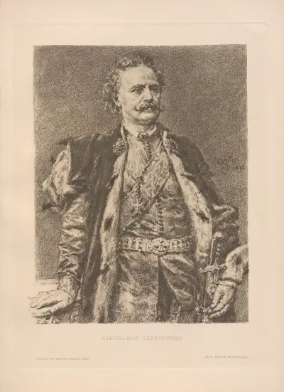 Stanislau Leszczyński av Jan Matejko