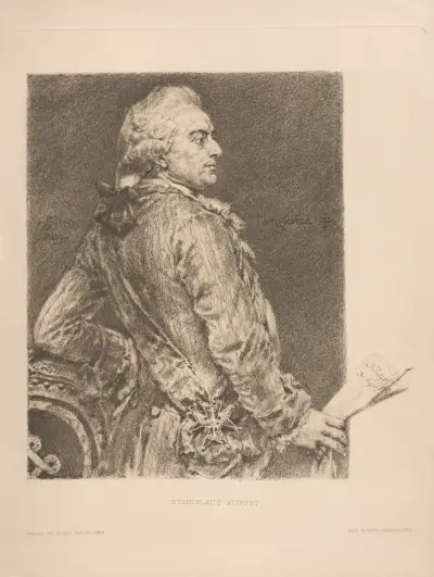 Stanislaus August von Jan Matejko