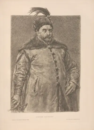 Stefan Batory av Jan Matejko