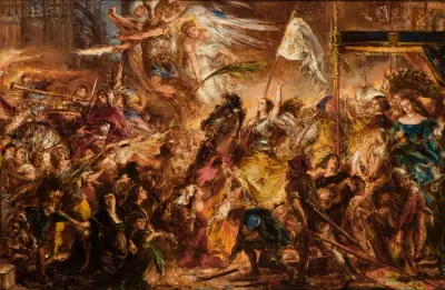 The Maid of Orleans von Jan Matejko