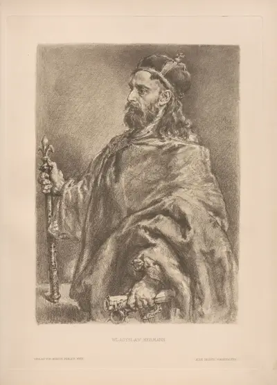 Władysław Herman av Jan Matejko