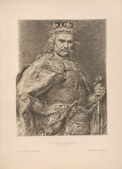 Władysław Łokietek av Jan Matejko